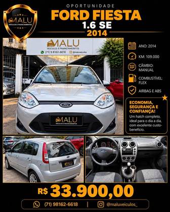FORD FIESTA 1.6 ROCAM HATCH 8V FLEX 4P MANUAL