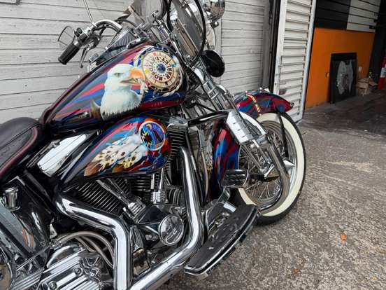 HARLEY-DAVIDSON-SOFTAIL HERITAGE SPRINGER HARLEY-DAVIDSON-SOFTAIL HERITAGE SPRINGER-1998