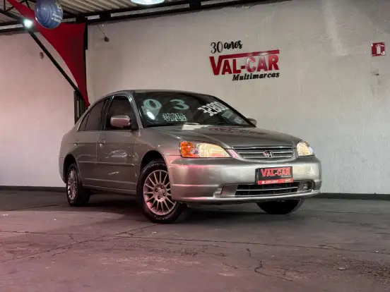 HONDA-CIVIC-1.7 LXL 16V GASOLINA 4P AUTOMÁTICO HONDA-CIVIC-2003