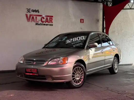 HONDA-CIVIC-1.7 LXL 16V GASOLINA 4P AUTOMÁTICO HONDA-CIVIC-2003