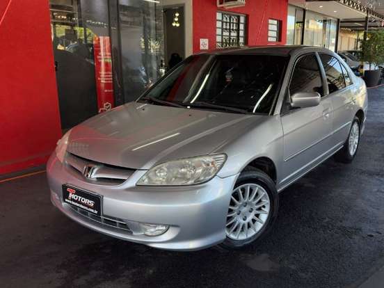 HONDA-CIVIC-1.7 EX 16V GASOLINA 4P AUTOMÁTICO HONDA-CIVIC-2005