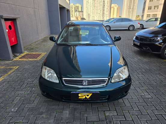 HONDA-CIVIC-1.7 LX 16V GASOLINA 4P AUTOMÁTICO HONDA-CIVIC-1999