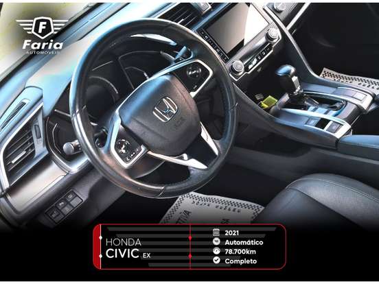 HONDA-CIVIC-2.0 16V FLEXONE EX 4P CVT HONDA-CIVIC-2021
