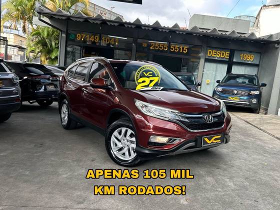 HONDA CRV 2.0 EXL 4X4 16V FLEX 4P AUTOMÁTICO