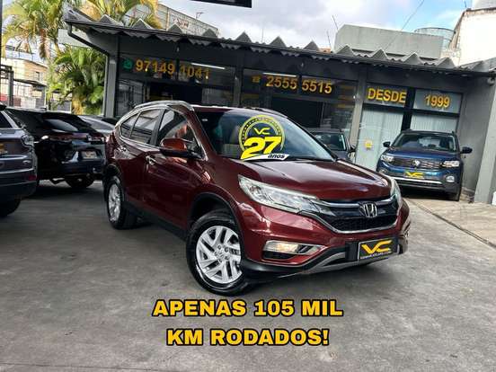 HONDA-CRV-2.0 EXL 4X4 16V FLEX 4P AUTOMÁTICO HONDA-CRV-2016