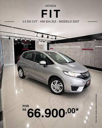 HONDA FIT 1.5 DX 16V FLEX 4P AUTOMÁTICO