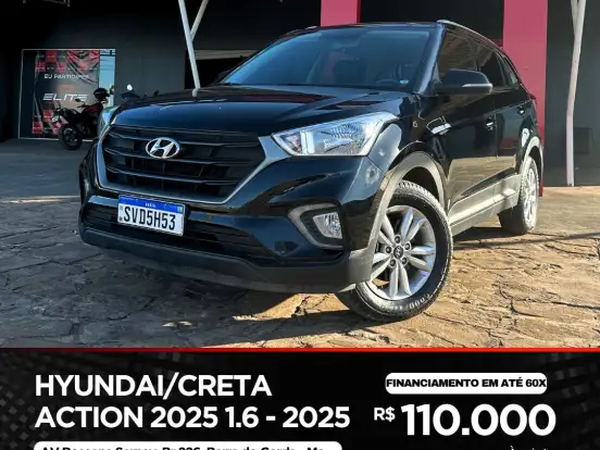 HYUNDAI-CRETA-1.6 16V FLEX ACTION AUTOMÁTICO HYUNDAI-CRETA-2024