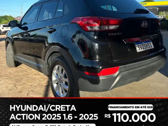 HYUNDAI-CRETA-1.6 16V FLEX ACTION AUTOMÁTICO HYUNDAI-CRETA-2024