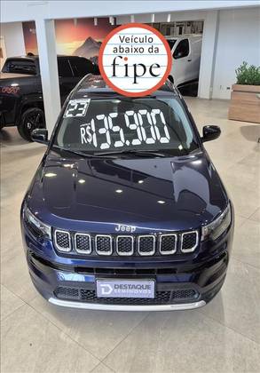 JEEP COMPASS 1.3 T270 TURBO FLEX LONGITUDE AT6