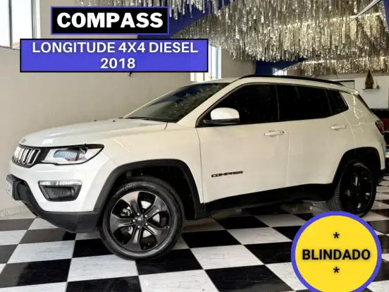 JEEP-COMPASS-2.0 16V DIESEL LONGITUDE 4X4 AUTOMÁTICO JEEP-COMPASS-2018