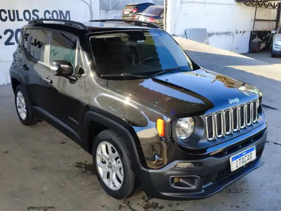 JEEP-RENEGADE-1.8 16V FLEX LONGITUDE 4P AUTOMÁTICO JEEP-RENEGADE-2015