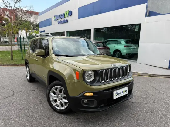 JEEP RENEGADE 1.8 16V FLEX LONGITUDE 4P AUTOMÁTICO