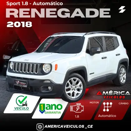 JEEP RENEGADE 1.8 16V FLEX SPORT 4P AUTOMÁTICO