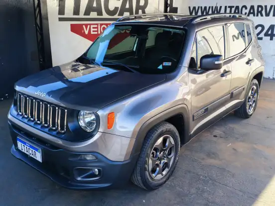 JEEP-RENEGADE-1.8 16V FLEX SPORT 4P AUTOMÁTICO JEEP-RENEGADE-2017