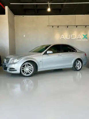 MERCEDES-BENZ-C 180-1.6 CGI CLASSIC 16V TURBO GASOLINA 4P AUTOMÁTICO MERCEDES-BENZ-C 180-2012