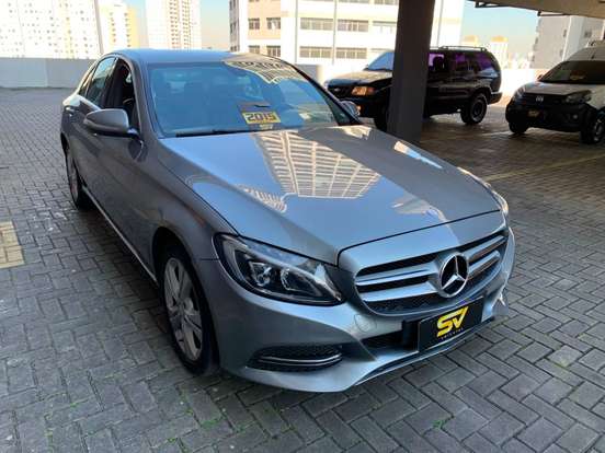 MERCEDES-BENZ-C 180-1.6 CGI AVANTGARDE 16V TURBO GASOLINA 4P AUTOMÁTICO MERCEDES-BENZ-C 180-2015