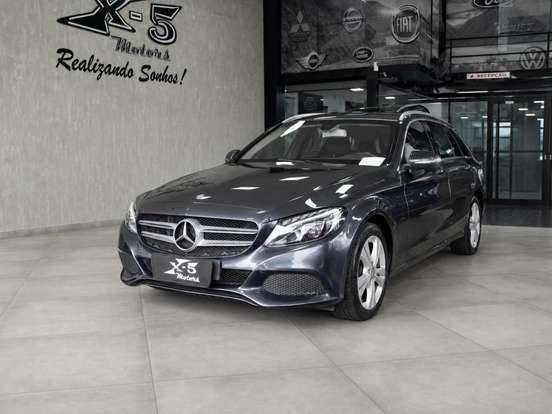MERCEDES-BENZ-C 180-1.6 CGI ESTATE AVANTGARDE 16V TURBO GASOLINA 4P AUTOMÁTICO MERCEDES-BENZ-C 180-2015