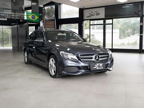 MERCEDES-BENZ-C 180-1.6 CGI ESTATE AVANTGARDE 16V TURBO GASOLINA 4P AUTOMÁTICO MERCEDES-BENZ-C 180-2015