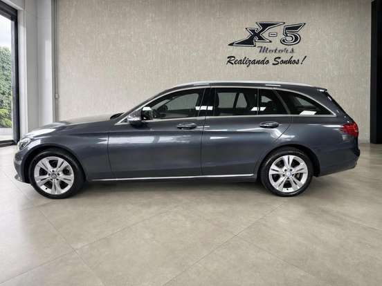 MERCEDES-BENZ-C 180-1.6 CGI ESTATE AVANTGARDE 16V TURBO GASOLINA 4P AUTOMÁTICO MERCEDES-BENZ-C 180-2015