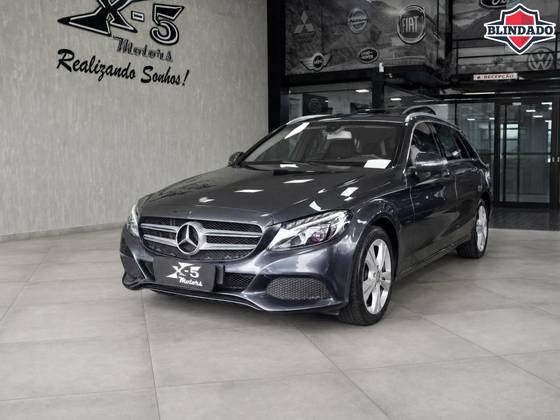 MERCEDES-BENZ C 180 1.6 CGI ESTATE AVANTGARDE 16V TURBO GASOLINA 4P AUTOMÁTICO