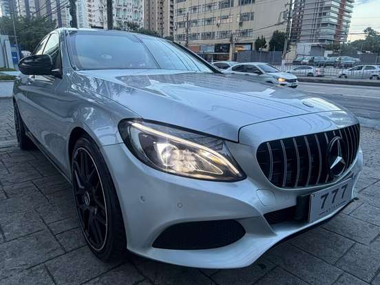 MERCEDES-BENZ-C 250-2.0 CGI SPORT TURBO 16V GASOLINA 4P AUTOMÁTICO MERCEDES-BENZ-C 250-2017