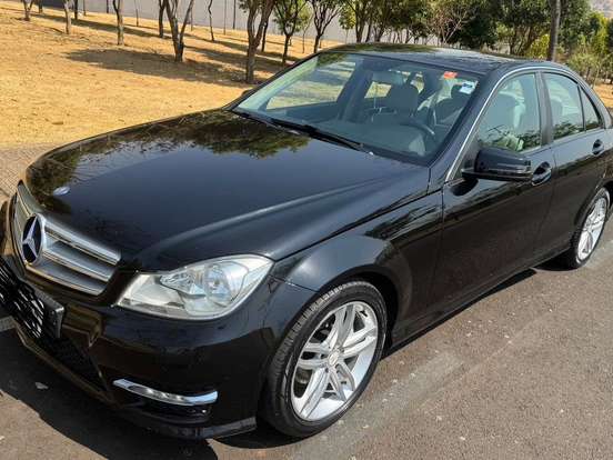 MERCEDES-BENZ-C 180-1.6 CGI SPORT 16V TURBO GASOLINA 4P AUTOMÁTICO MERCEDES-BENZ-C 180-2013