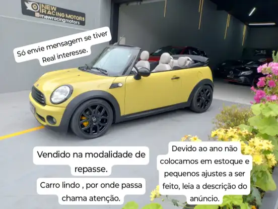 MINI-COOPER-1.6 CABRIO 16V GASOLINA 2P AUTOMÁTICO MINI-COOPER-2010