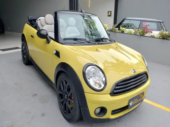 MINI-COOPER-1.6 CABRIO 16V GASOLINA 2P AUTOMÁTICO MINI-COOPER-2010