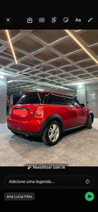 MINI-ONE-1.6 16V GASOLINA 2P AUTOMÁTICO MINI-ONE-2012