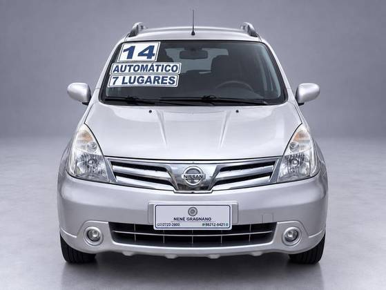 NISSAN GRAND LIVINA 1.8 SL 16V FLEX 4P AUTOMÁTICO