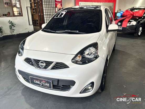 NISSAN-MARCH-1.6 SL 16V FLEX 4P XTRONIC NISSAN-MARCH-2017
