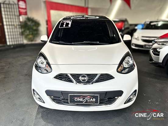 NISSAN-MARCH-1.6 SL 16V FLEX 4P XTRONIC NISSAN-MARCH-2017