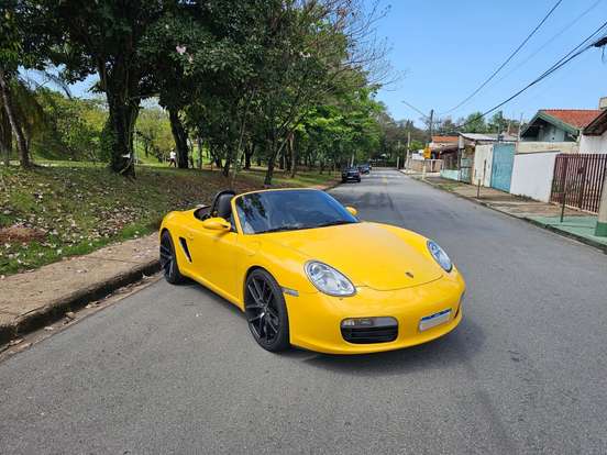 PORSCHE-BOXSTER-2.7 I6 24V GASOLINA 2P MANUAL PORSCHE-BOXSTER-2008
