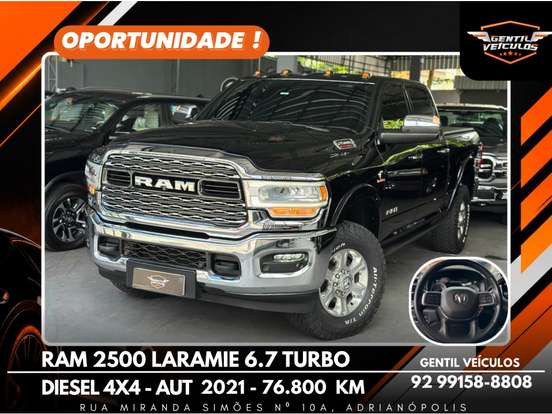 RAM-2500-6.7 I6 TURBO DIESEL LARAMIE CD 4X4 AUTOMÁTICO RAM-2500-2021