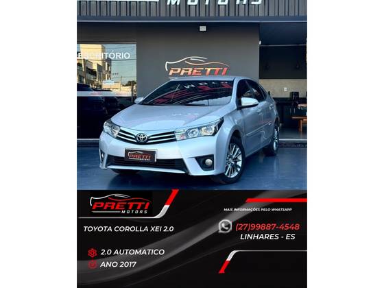 TOYOTA COROLLA 2.0 XEI 16V FLEX 4P AUTOMÁTICO