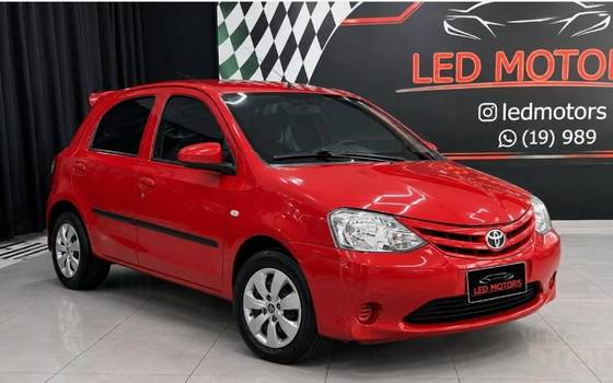 TOYOTA ETIOS 1.3 X 16V FLEX 4P MANUAL