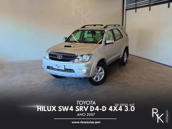 TOYOTA HILUX 3.0 SRV 4X4 CD 16V TURBO INTERCOOLER DIESEL 4P AUTOMÁTICO