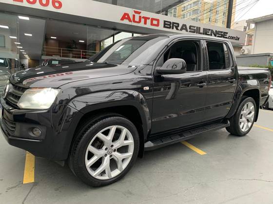 VOLKSWAGEN AMAROK 2.0 TRENDLINE 4X4 CD 16V TURBO INTERCOOLER DIESEL 4P AUTOMÁTICO
