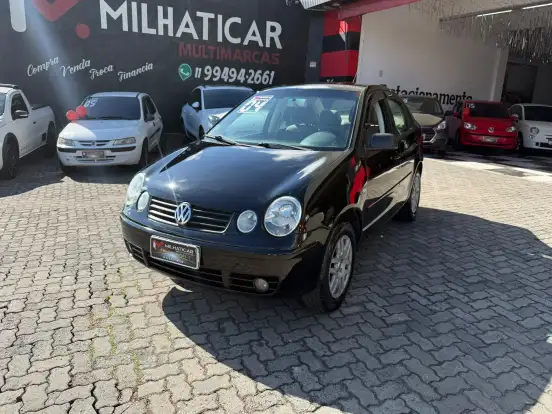 VOLKSWAGEN-POLO SEDAN-1.6 8V GASOLINA 4P MANUAL VOLKSWAGEN-POLO SEDAN-2004