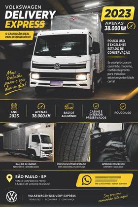 VOLKSWAGEN DELIVERY EXPRESS 2.8 TURBO DIESEL CHASSI 4X2 MANUAL