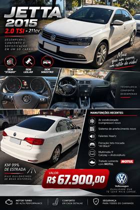VOLKSWAGEN JETTA 2.0 TSI HIGHLINE 211CV GASOLINA 4P TIPTRONIC