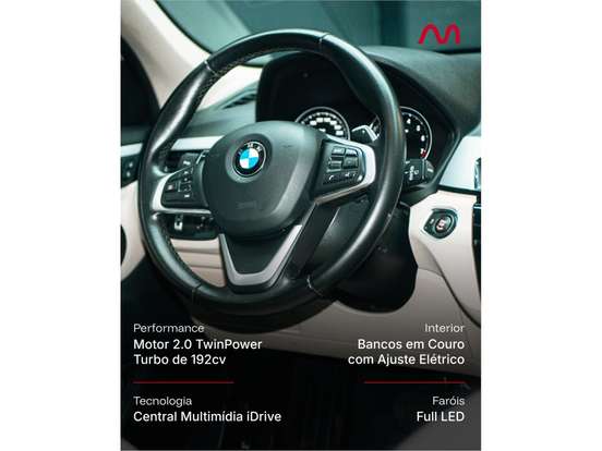 BMW-X1-2.0 16V TURBO ACTIVEFLEX SDRIVE20I GP 4P AUTOMÁTICO BMW-X1-2021