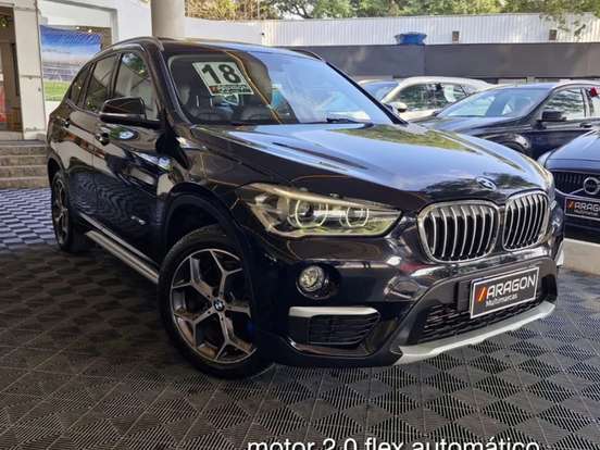 BMW-X1-2.0 16V TURBO ACTIVEFLEX SDRIVE20I X-LINE 4P AUTOMÁTICO BMW-X1-2017