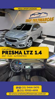 CHEVROLET PRISMA 1.4 MPFI LTZ 8V FLEX 4P AUTOMÁTICO
