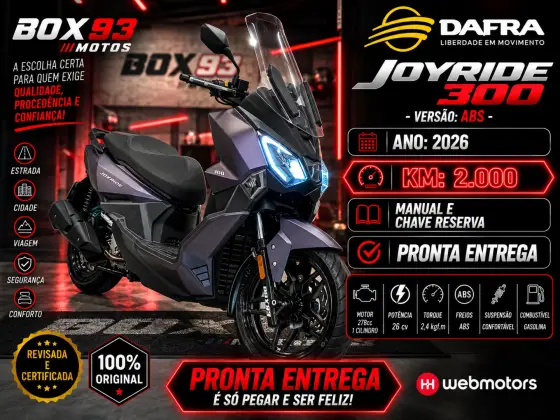 DAFRA JOYRIDE 300 ABS 