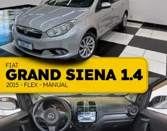 FIAT GRAND SIENA 1.4 MPI ATTRACTIVE 8V FLEX 4P MANUAL FIAT GRAND SIENA 1.4 MPI ATTRACTIVE 8V FLEX 4P MANUAL