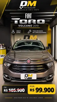 FIAT TORO 2.0 16V TURBO DIESEL VOLCANO 4WD AT9
