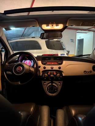 FIAT-500-1.4 CABRIO 16V FLEX 2P AUTOMÁTICO FIAT-500-2014