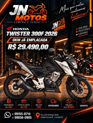 HONDA CB 300F TWISTER CBS 