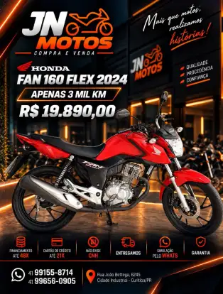 HONDA-CG 160 FAN-2024